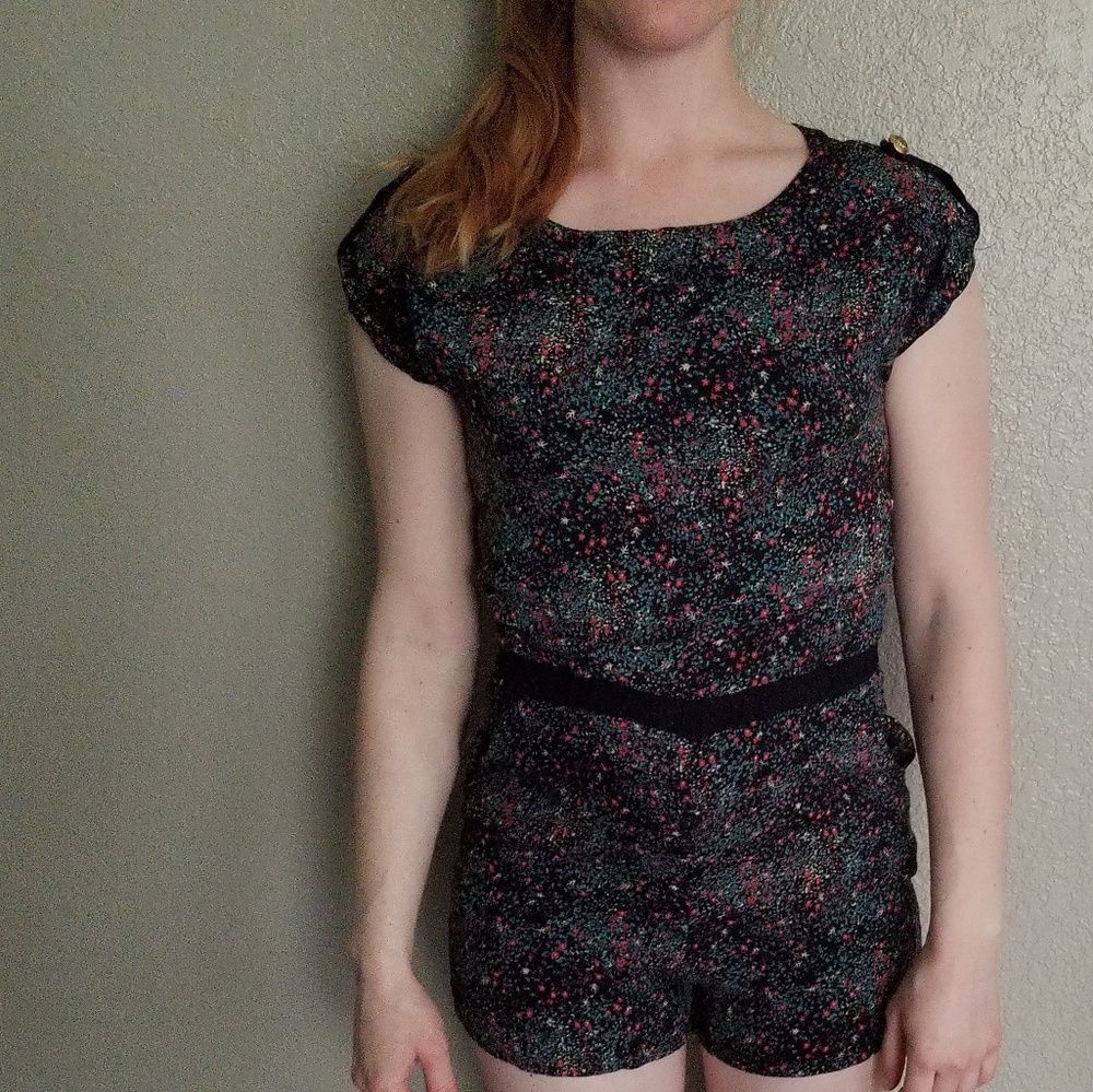 Watercolor Romper